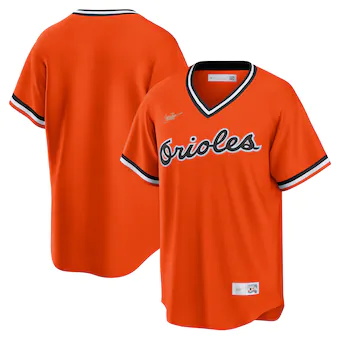 mens nike orange baltimore orioles alternate cooperstown co